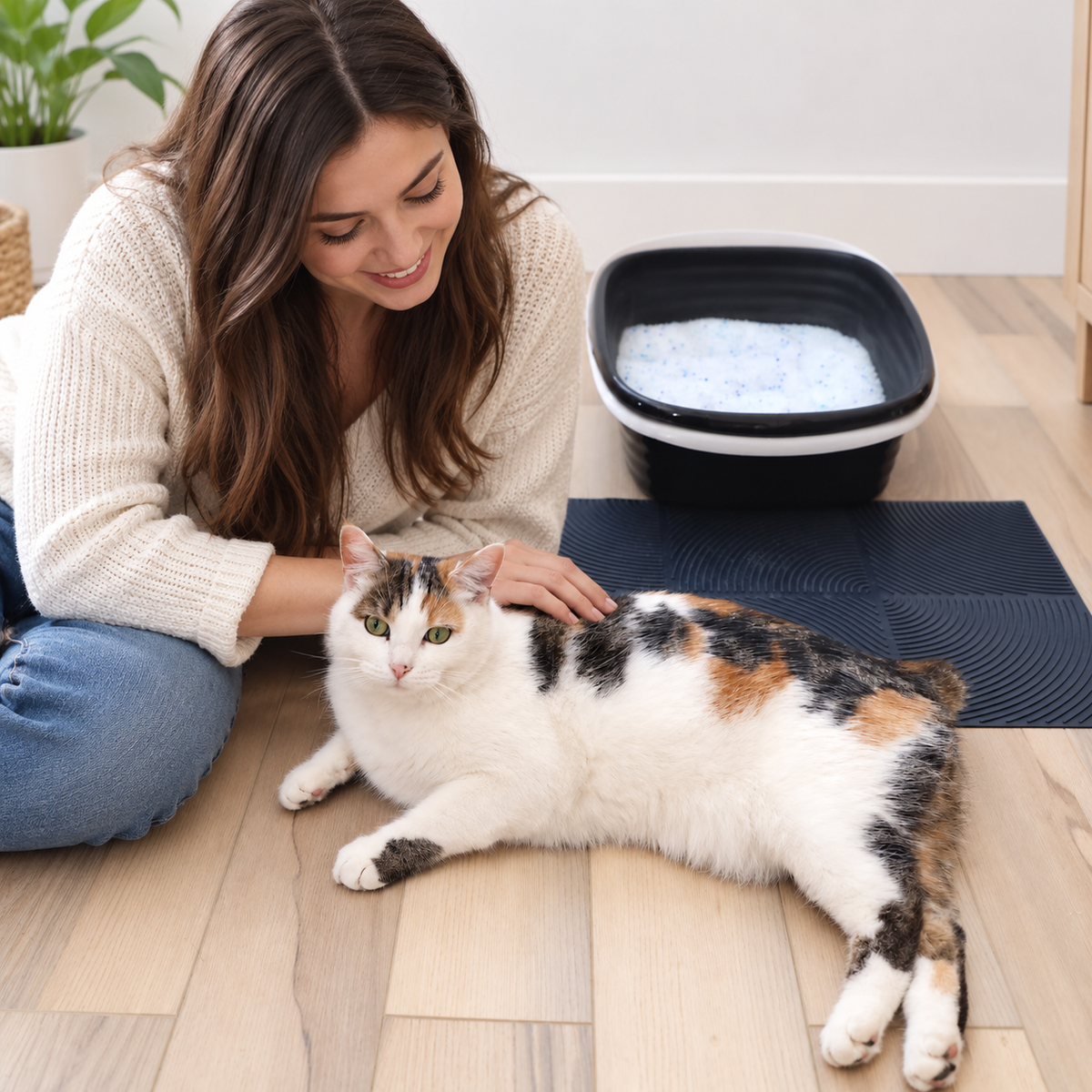 Ridged Cat Litter Trapper Mat