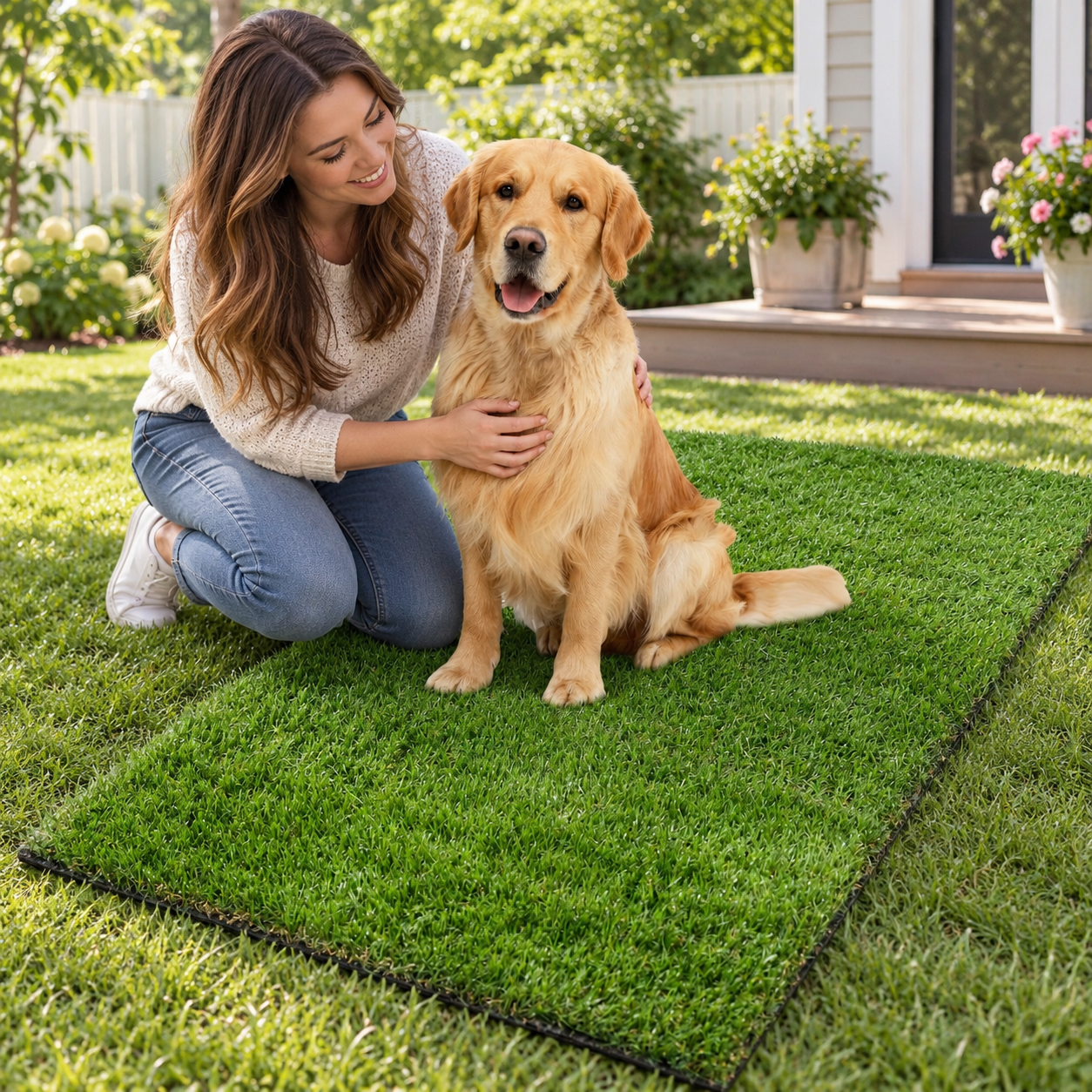 Pet Training Grass Pad