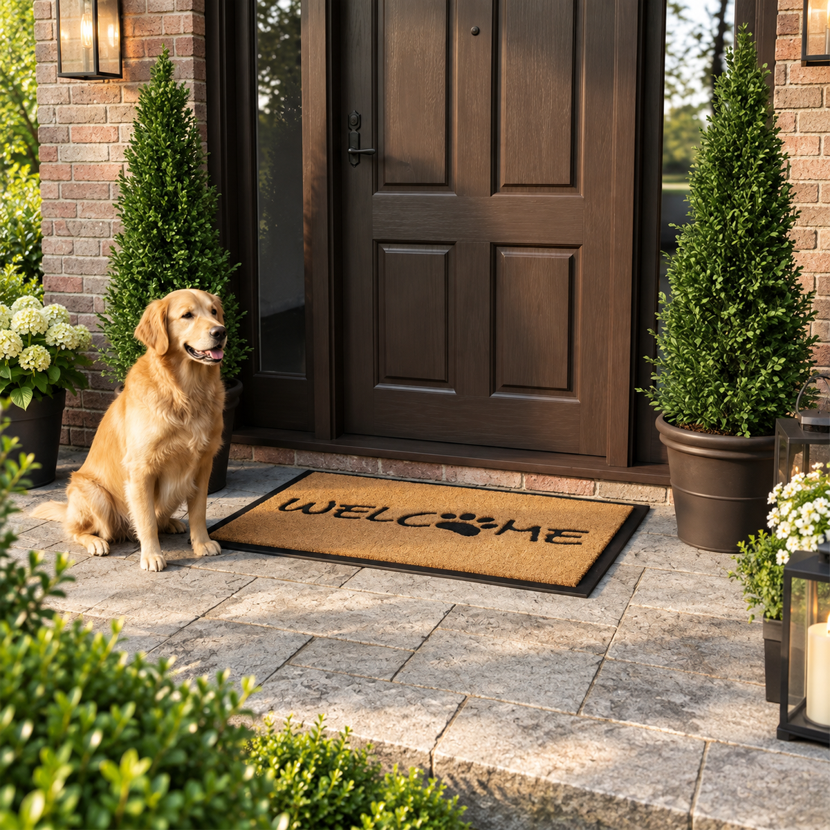 Welcome Paw Pet Doormat