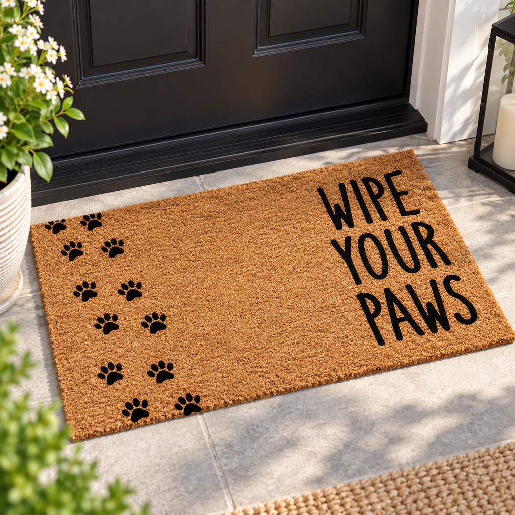 Wipe Your Paws Pet Doormat