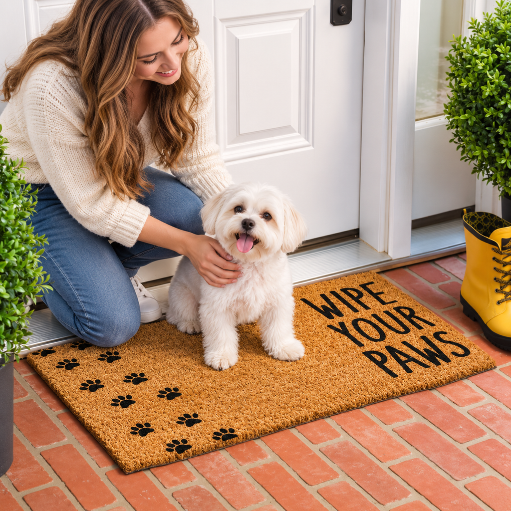 Wipe Your Paws Pet Doormat