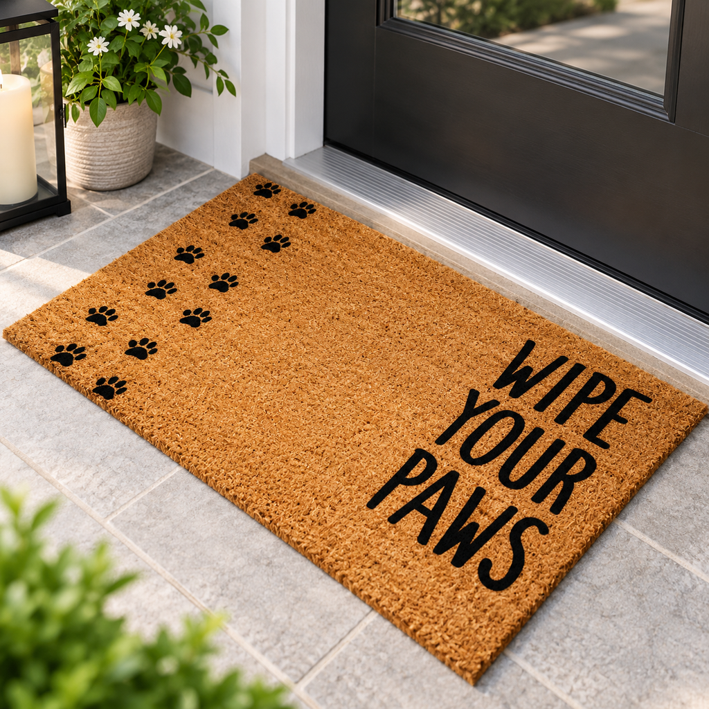Wipe Your Paws Pet Doormat
